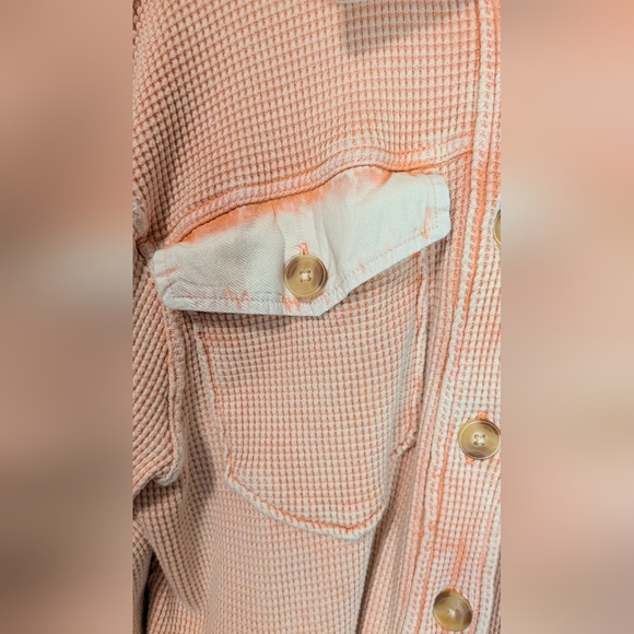 Bagatelle Waffle Knit Shacket - Picture 4 of 9